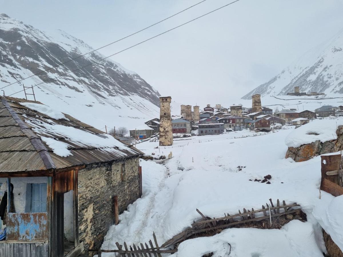 Guest House Buba Ushguli Esterno foto