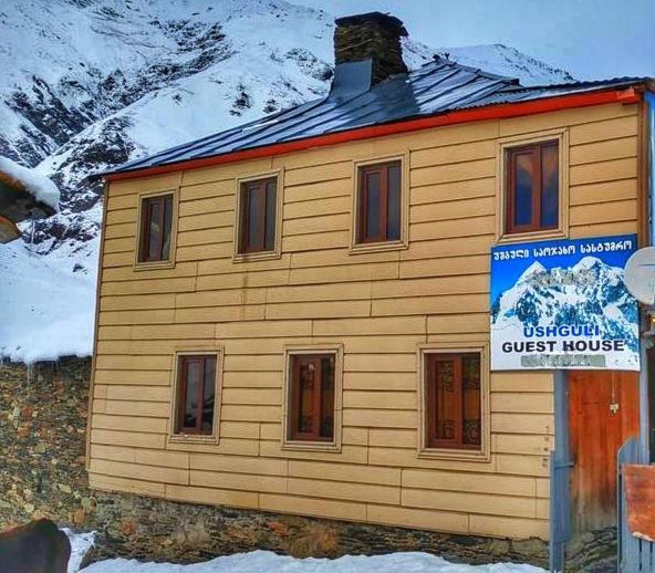 Guest House Buba Ushguli Esterno foto